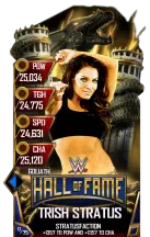 SuperCard TrishStratus S4 20 Goliath HallOfFame