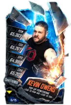 SuperCard KevinOwens S5 24 Shattered