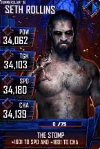 SuperCard SethRollins S4 21 SummerSlam18 Halloween