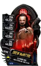 SuperCard DrewMcIntyre S5 22 Gothic