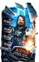 SuperCard AJStyles S5 24 Shattered