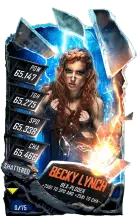 SuperCard BeckyLynch S5 24 Shattered