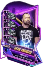 SuperCard DeanAmbrose S5 23 Neon