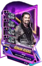 SuperCard RomanReigns S5 23 Neon