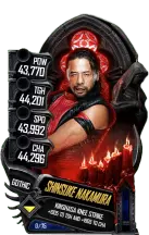 SuperCard ShinsukeNakamura S5 22 Gothic