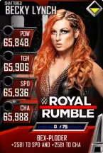 SuperCard BeckyLynch S5 24 Shattered MITB