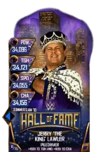 SuperCard JerryLawler S4 21 SummerSlam18 HallOfFame