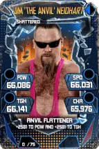 SuperCard JimNeidhart S5 24 Shattered Throwback