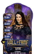 SuperCard Lita S4 21 SummerSlam18 HallOfFame