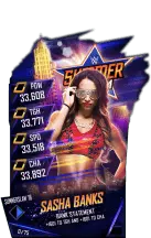 SuperCard SashaBanks S4 21 SummerSlam18 Fusion