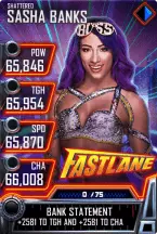 SuperCard SashaBanks S5 24 Shattered MITB