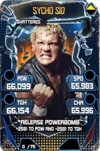 Super card sycho sid s5 24 shattered throwback 16349 216