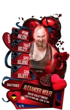 SuperCard AlexanderWolfe S5 24 Shattered Valentine