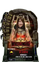 Super card io shirai s5 25 wrestle mania35 16445 216