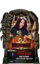 SuperCard SashaBanks S5 25 WrestleMania35