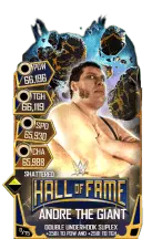 SuperCard AndreTheGiant S5 24 Shattered HallOfFame