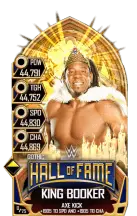 SuperCard KingBooker S5 22 Gothic HallOfFame