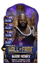 SuperCard MarkHenry S4 21 SummerSlam18 HallOfFame