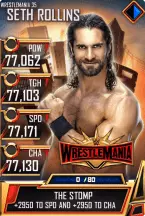 SuperCard SethRollins S5 25 WrestleMania35 MITB