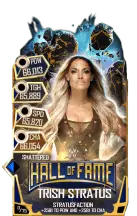 SuperCard TrishStratus S5 24 Shattered HallOfFame