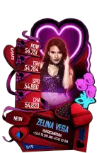 SuperCard ZelinaVega S5 23 Neon Valentine