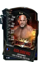 SuperCard Goldberg S5 25 WrestleMania35 Event