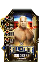 SuperCard Goldberg S5 25 WrestleMania35 HallOfFame