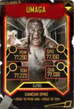 Super card umaga s5 25 wrestle mania35 throwback 16603 216