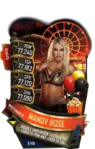 SuperCard MandyRose S5 25 WrestleMania35 Summer