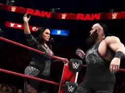 WWE2K20 MixedTag BraunStrowman NiaJax