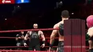 WWE2K20 MixedTag BraunStrowman NiaJax Asuka TheMiz
