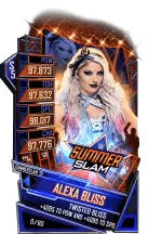 SuperCard AlexaBliss S5 27 SummerSlam19