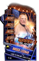 SuperCard BrockLesnar S5 27 SummerSlam19