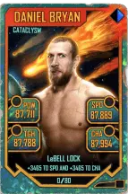 SuperCard DanielBryan S5 26 Cataclysm Throwback