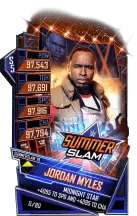 Super card jordan myles s5 27 summer slam19 16971 216