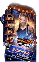 Super card jessamyn duke s5 27 summer slam19 16934 216