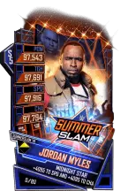 Super card jordan myles s5 27 summer slam19 16971 216