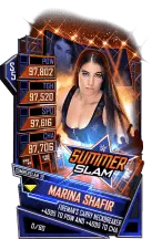 Super card marina shafir s5 27 summer slam19 16919 216