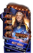 Super card matt riddle s5 27 summer slam19 16969 216