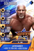 SuperCard Goldberg S5 27 SummerSlam19 MITB