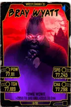 SuperCard BrayWyatt S5 25 WrestleMania35 Halloween