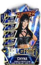 SuperCard Chyna S5 27 SummerSlam19 HallOfFame