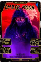 SuperCard EmberMoon S5 25 WrestleMania35 Halloween