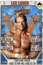 SuperCard LexLuger S5 27 SummerSlam19 Throwback