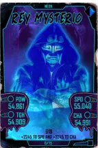 SuperCard ReyMysterio 23 Neon Halloween