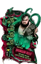 Super card bronson reed s6 28 nightmare 17187 216