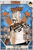 Super card tensai s5 27 summer slam19 throwback 17129 216