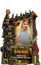 SuperCard AlexaBliss S6 29 Primal Christmas