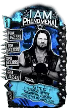 SuperCard AJStyles S6 29 Primal Extreme