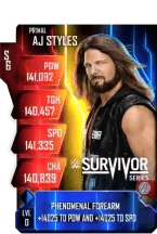 SuperCard AJStyles S6 29 Primal MITB